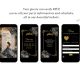 Royal Ballroom Gold and Black Rose Princess Quinceañera Invitation