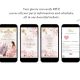 QW2 Winter Snowflakes Pink Royal Palace Quinceañera Invitation