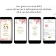 Pink Cherry Blossom Princess Quinceañera Invitation