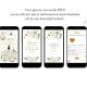 Q16 Digital Creamy White and Gold Floral Mis Quince Anos Mini Website