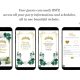 Gold Emerald Green Mexican Floral Quinceanera Invitation