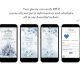 Winter Snowflakes Silver and Blue Castle Mis Quince Invitation