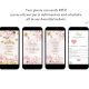Winter Snowflakes Pink Mexican Quinceañera Invitation