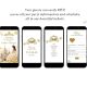 QW3 Royal Palace Gold Champagne Quinceañera Invitation