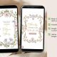 floral arch Wedding Invitation