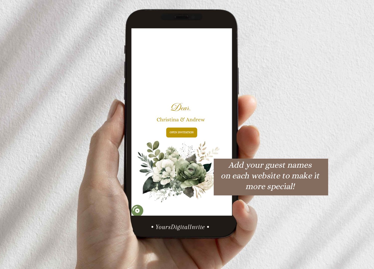 4 A17 Sage A17 Elegant Sage green Mexican Princess Quinceanera Invitation