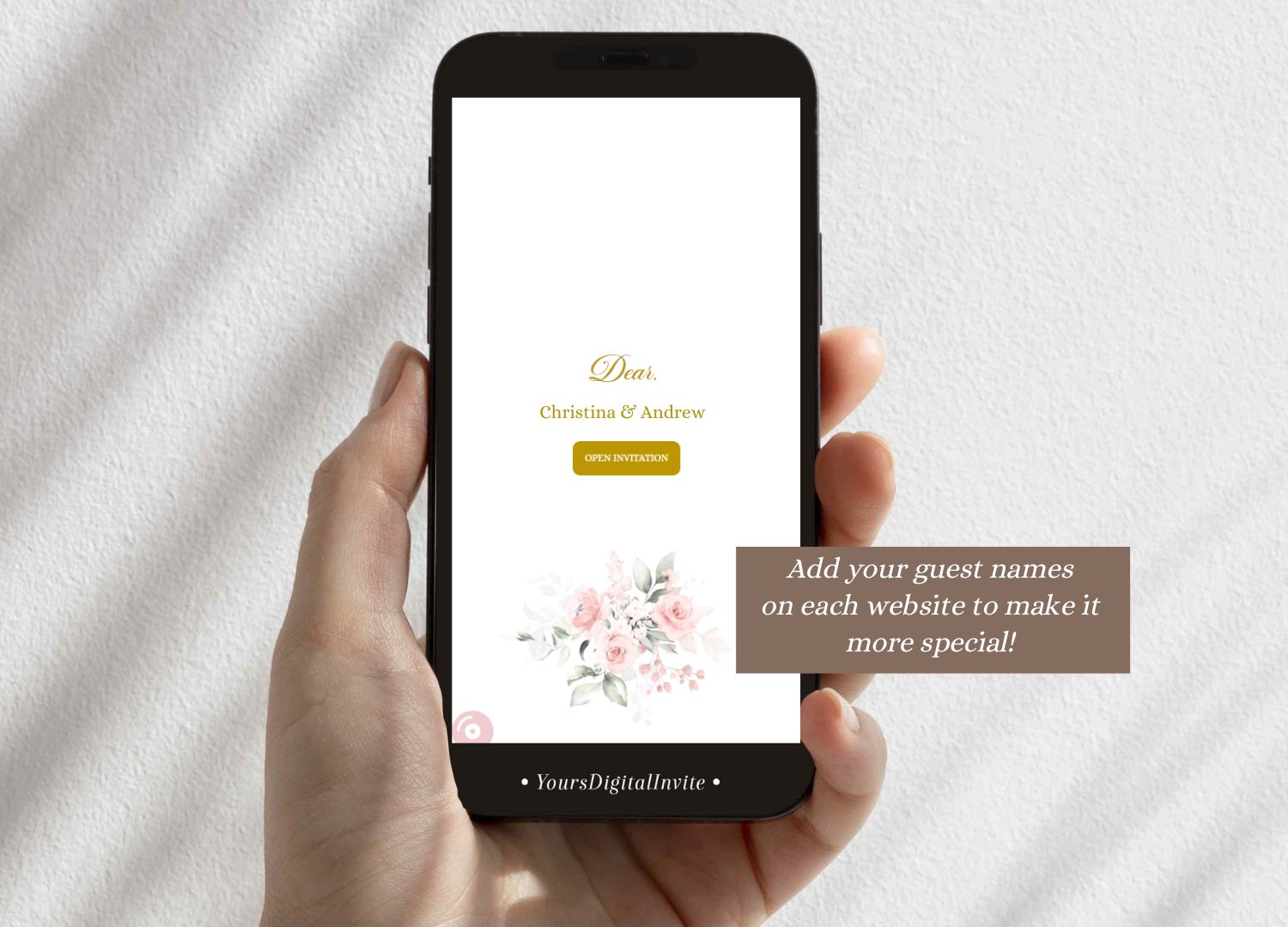 A17 Butterfly Rose Gold Pink Quinceanera Princess Invitation