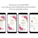 A16 Geometric Fuchsia Pink And Gold Mexican Princess Quinceañera Invitation