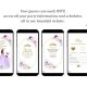 A16 Purple Pink And Gold Mexican Princess Quinceañera Invitation