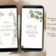 C110 Greenery Wedding Website Invitation