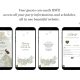 A18 Boho Sage Green Pampass Grass Quinceanera Princess Invitation