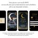 Gold Dusty Blue Quinceanera Celestial Glam Invitation