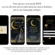 Q35s Starry Night Dark Quinceanera Invitation