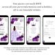 Elegant Purple Princess Quinceanera Invitation