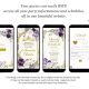 Lilac Purple Quinceanera Invitation