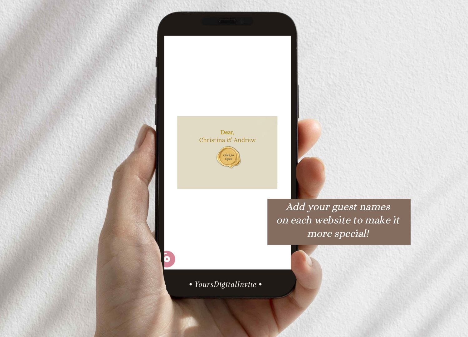 Custom A5 A5 Bow and Pearl First Holy Communion Invitation