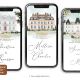 Wedding Venue Chateau Invitation